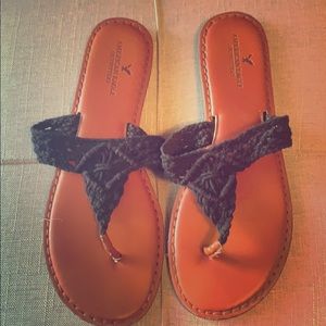 American eagle flip flops